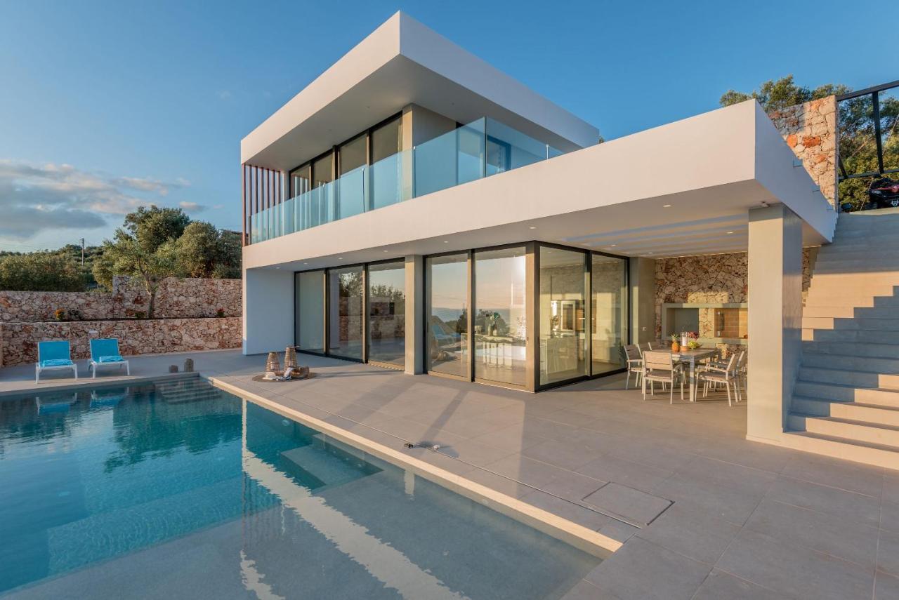 The Sall Villa - Private Pool And Breathtaking Views, By Zantewize Agios Nikolaos  Bagian luar foto